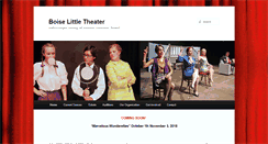 Desktop Screenshot of boiselittletheater.org